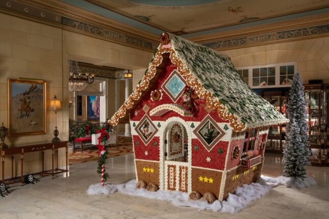 Gingerbread Chateau, Rumah Roti Jahe Raksasa di Hotel Broadmoor Colorado, Amerika Serikat