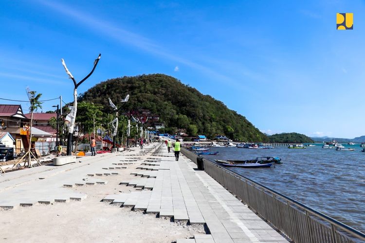 Waterfront Pantai Marina di Labuan Bajo Nusa Tenggara Timur (NTT)(Kementerian PUPR )