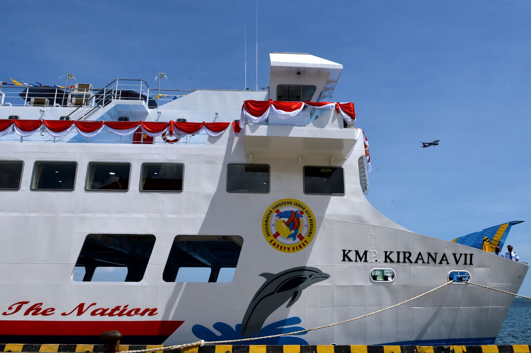 Menparekraf Sandiaga Uno resmikan kapal KM KIrana VII di Pelabuhan Benoa Bali (Kemenparekraf)