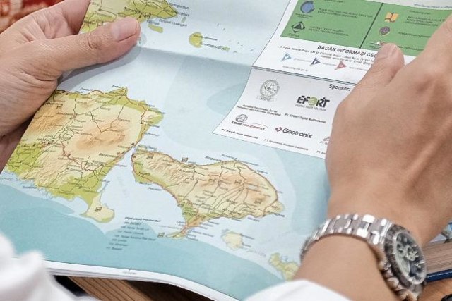 peta pariwisata Indonesia