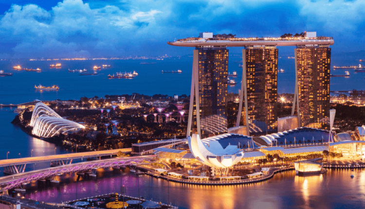 Ilustrasi Batam Singapura Marina