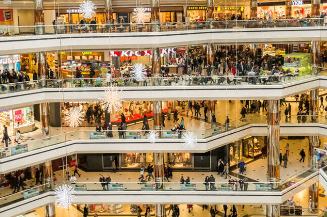 Ilustrasi shopping mall
