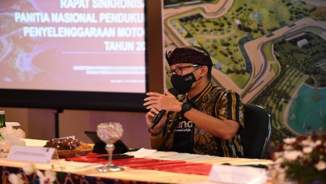 Menteri Pariwisata dan Ekonomi Kreatif Sandiaga Uno