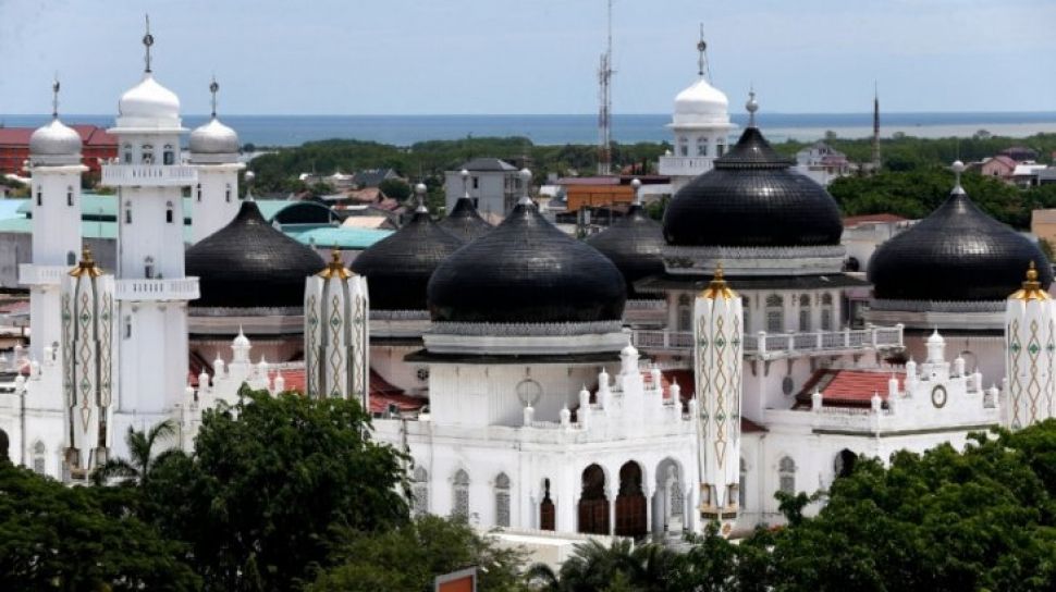 Kerajaan Aceh: Peninggalan, Puncak Kejayaan hingga Keruntuhan - Masjid Raya Baiturrahman, Banda Aceh. [ANTARA]