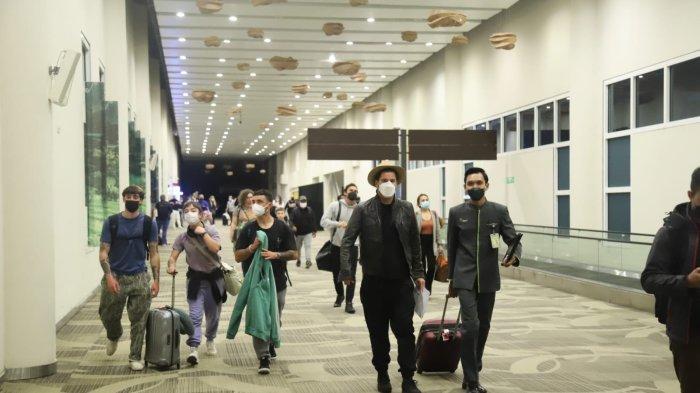 Maskapai Turkish Airlines dengan pesawat Boeing 787-900 Dreamliner berhasil melakukan pendaratan perdana di Bandara Internasional I Gusti Ngurah Rai Bali, Selasa (29/3/2022)