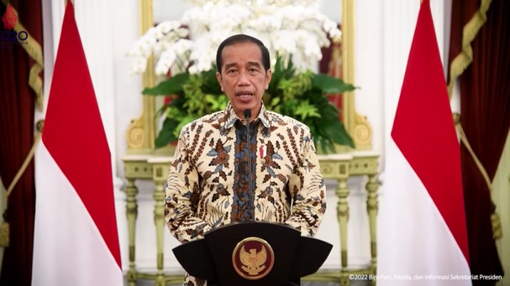 Foto: Presiden Joko Widodo (Jokowi) Memberikan Keterangan Pers terkait Kebijakan PPLN dan Panduan Protokol Kesehatan Ramadan dan Idulfitri. (Tangkapan Layar Youtube Sekretariat Presiden)