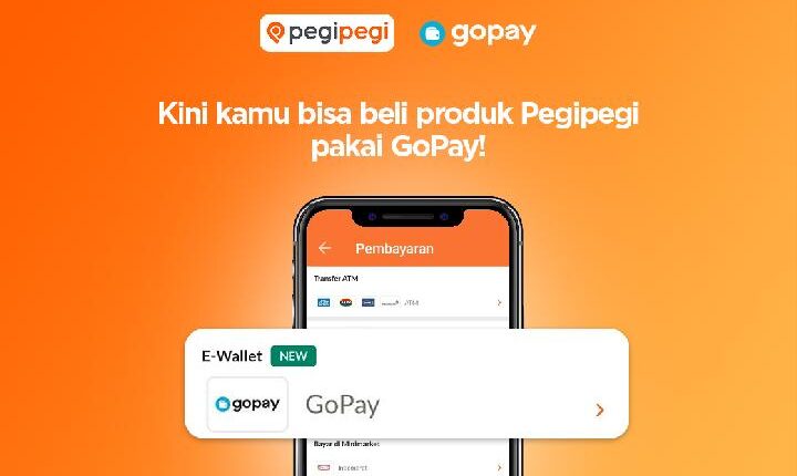 Pegipegi bekerja sama dengan GoPay. Dok. Pegipegi