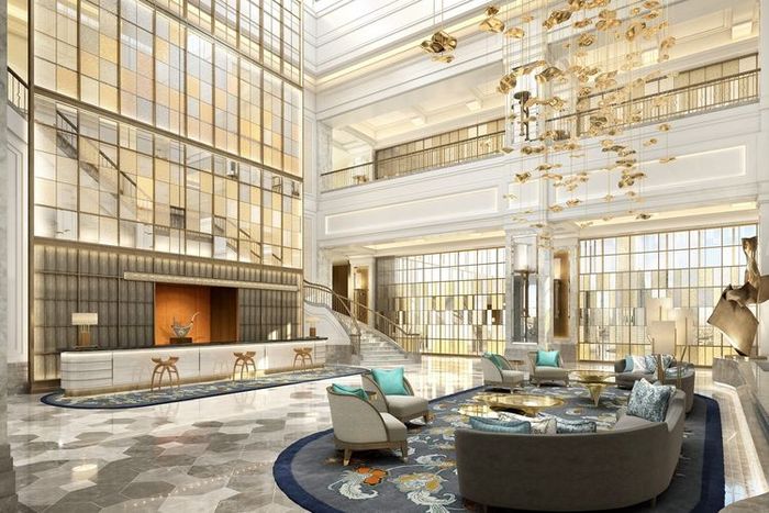 Lobby Waldorft Astoria, Thamrin Nine, Jakarta Pusat