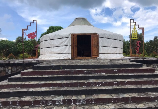 Mongolian Culture Center (MCC) Tanjung Lesung, Pandeglang, Banten (Foto: Chodijah Febriyani/Industry.co.id)