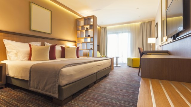 Ilustrasi kamar hotel. Foto: Shutterstock