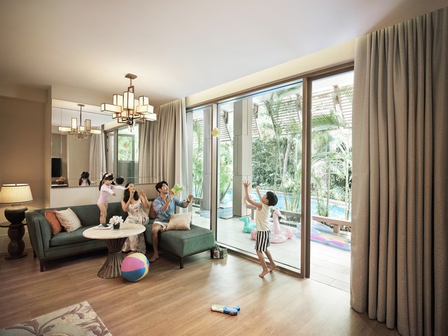 Ilustrasi keluarga yang sedang menginap di Equarius Hotel Foto: Dok. Resorts World Sentosa
