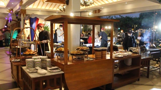 Suasana buka puasa bersama di Hotel Grand Rohan Jogja. Foto: istimewa.