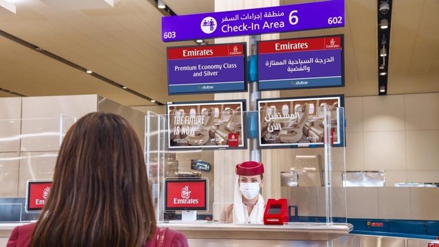 Fasilitas di kelas Ekonomi Premium Emirates. Foto: Emirates
