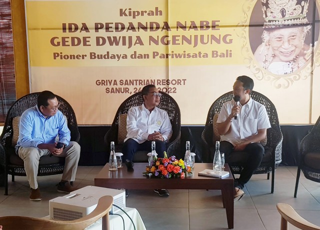 Press Conference perayaan 50 tahun Santrian group, Sanur - IST
