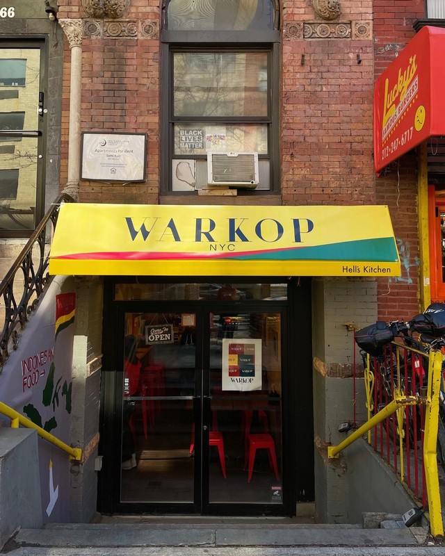 Warkop NYC yang baru buka di Amerika Serikat Foto: Instagram/@warkopnyc