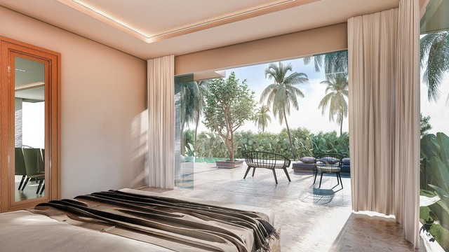 Kamar tipe La Residenza di Gran Melia Lombok Resort & Spa. Foto: Gran Melia Lombok 