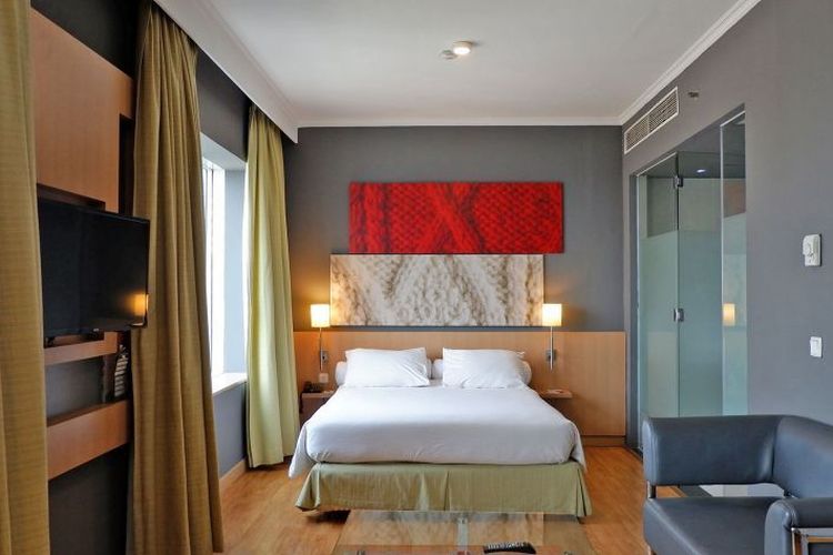 Ilustrasi kamar hotel Kimaya Slipi Jakarta by HARRIS.(Dok. discoverasr.com)