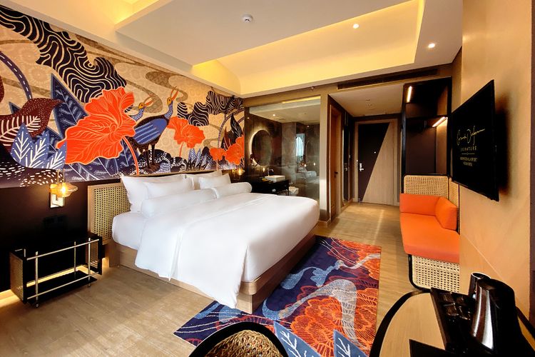 Ilustrasi kamar di Grand Dafam Signature International Airport Yogyakarta.(Dok. Grand Dafam Signature International Airport Yogyakarta.)