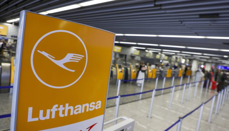 Lufthansa will cancel 678 flights in Frankfurt and 345 in Munich on July 27.Photographer: Alex Kraus/Bloomberg