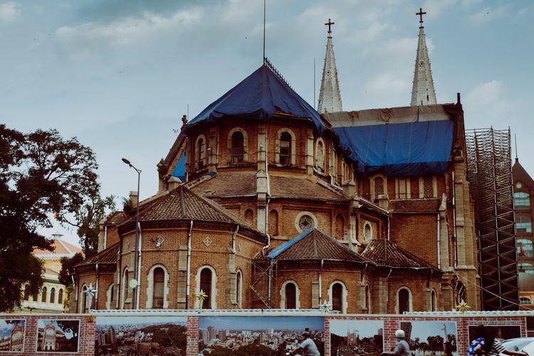 Katedral Notre Dame Saigon Vietnam(Unsplash/Michu Dang Quang)