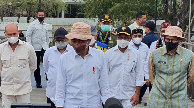 Presiden Jokowi Penataan Kawasan Pulau Rinca