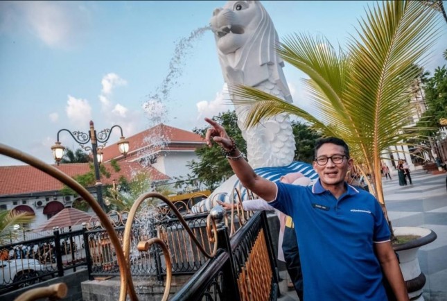 Menparekraf Sandiaga Salahuddin Uno Kunjungan ke Kota Madiun (Foto: Kemenparekraf)