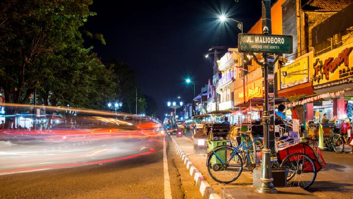 Ilustrasi kawasan Malioboro, Yogyakarta. Shutterstock