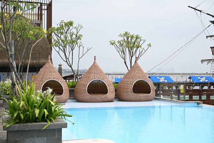 Salah satu sudut di Resor Putri Duyung Ancol.(SHUTTERSTOCK/ARRANIA PHOTOGRAPHY)