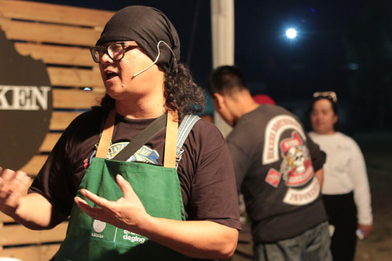 Chef Masbay on Kitchen Stage