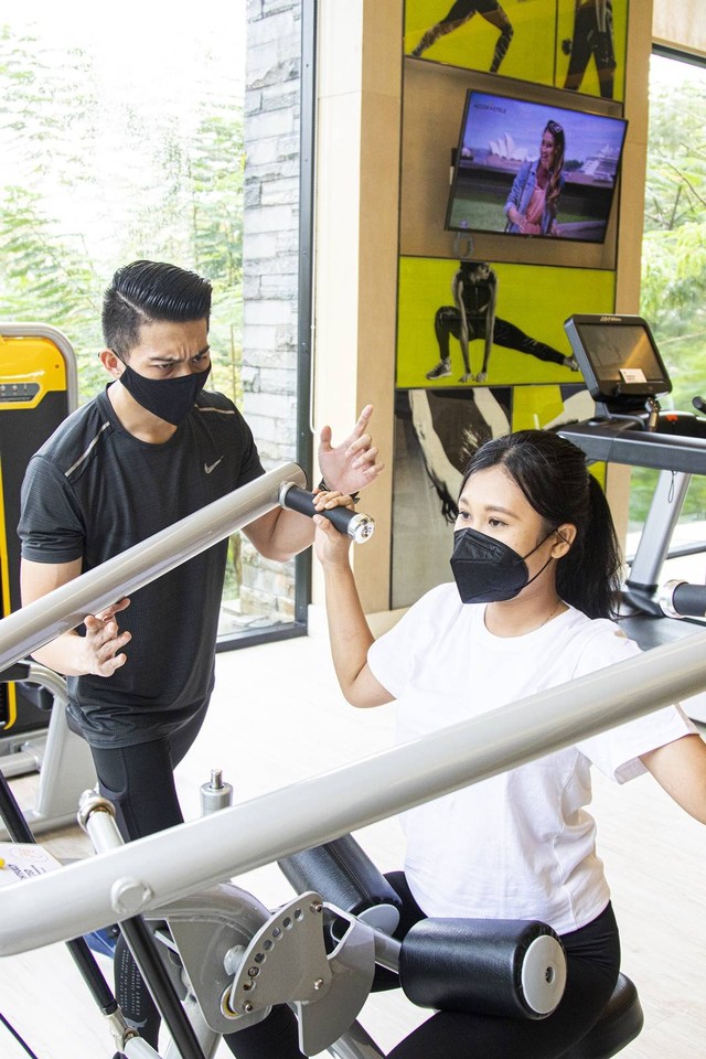 Pusat kebugaran yang ada di Pullman Ciawi Vimala Hills. Foto: Dok. Pullman Vimala Hills