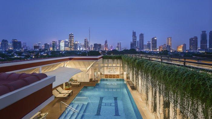 La Vue Rooftop dan Bar The Hermitage Jakarta Dok. The Hermitage Hotel, Jakarta