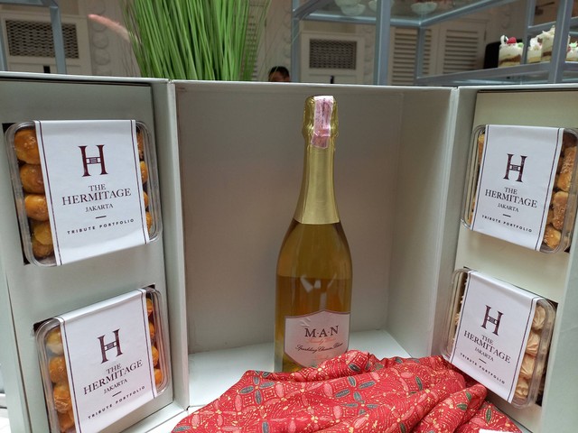 Festive Hampers edisi Heritage x BINhouse Hampers. Foto: Monika Febriana/kumparan