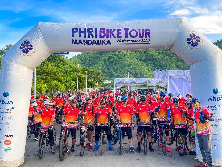 Acara Gowes PHRI di Sirkuit Mandalika. Dok.ITDC