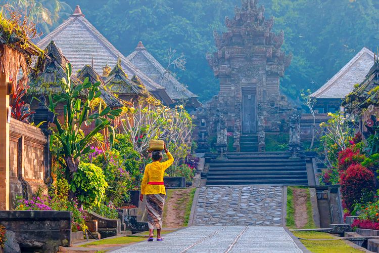 Desa Penglipuran Bali siap menyambut para delegasi KTT G20.()