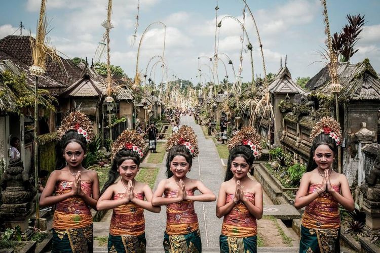 Keindahan Desa Wisata Penglipuran di Bangli, Bali.(Dok. Kemenparekraf)