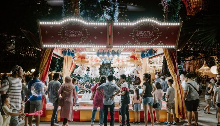 Christmas Wonderland di Gardens by the Bay Foto: (dok Christmas Wonderland)