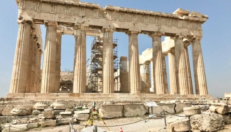 Parthenon Yunani Foto: Ristiyanti Handayani/d'traveler