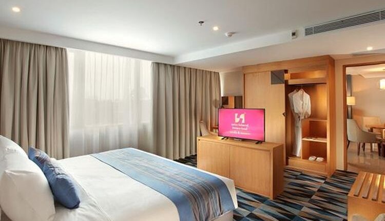 Ilustrasi kamar hotel di Swiss-Belhotel Pondok Indah Jakarta.(SITUS SWISS-BELHOTEL PONDOK INDAH JAKARTA)