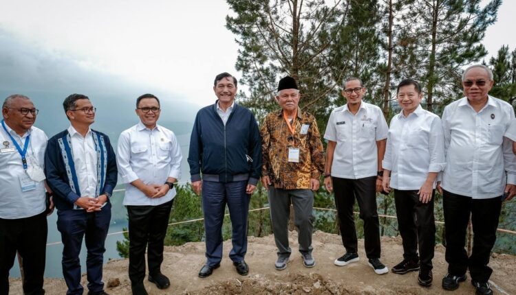 Groundbreaking hotel bintang lima di Toba Foto: (dok. Kemenparekraf)