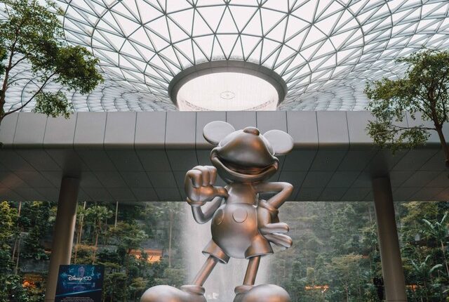 Festival Disney100 di Jewel Changi Airport Singapura. Foto: Dok. Jewel Changi Airport