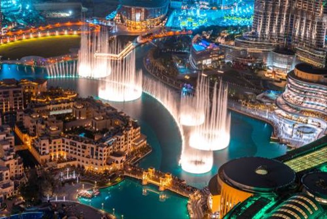 Dubai Fountains. Foto: Shutter Stock
