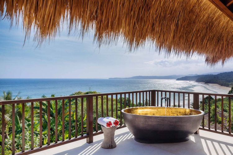 Oceanview bathub di Nihi Sumba(Dok. Nihi Sumba)