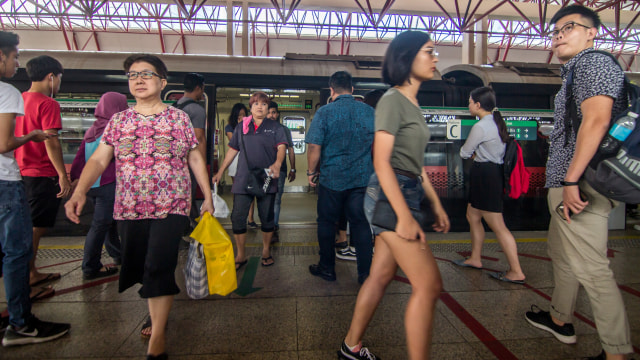 Ilustrasi suasana di Stasiun MRT Kranji di Singapura. Foto: Shutterstock