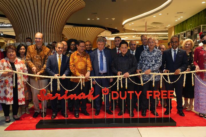 Menteri Erick Thohir Resmikan Sarinah Duty Free, Toko BebasBea Pertama di Pusat Jakarta/Sarinah