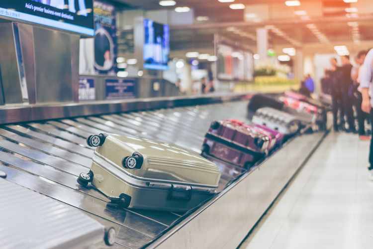 ILUSTRASI - Koper di bandara(Shutterstock) 