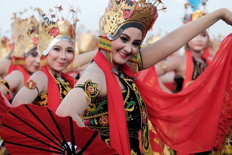 Penari Gandrung Banyuwangi.(SHUTTERSTOCK/HENDROPRANYOTO)