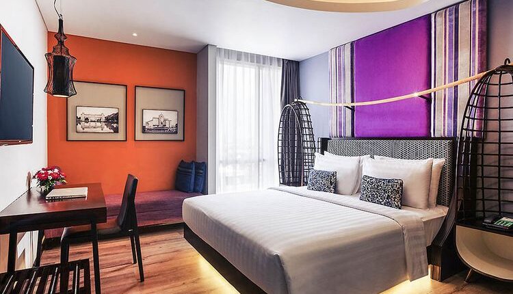 Salah satu kamar di Mercure Surabaya Grand Mirama.(SITUA ACCOR/GABRIEL ULUNG WICAKSONO)