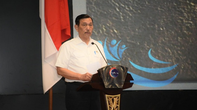 Menteri Koordinator Bidang Kemaritiman dan Investasi Luhut Binsar Pandjaitan