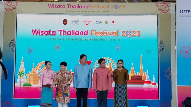 Launching Wisata Thailand Festival 2023. Foto: Gitario Vista Inasis/kumparan