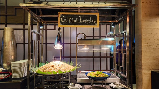 Nasi kebuli. Foto: Aston Simatupang